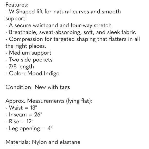 HALARA Deep Blue Leggings - Picture 2 of 16